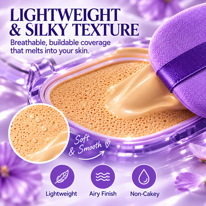 Full Coverage Concealer Cream | 24H Long Lasting Waterproof Concealer with Puff | Lightweight Flawless Concealer for Acne Dark Spots Under Eye