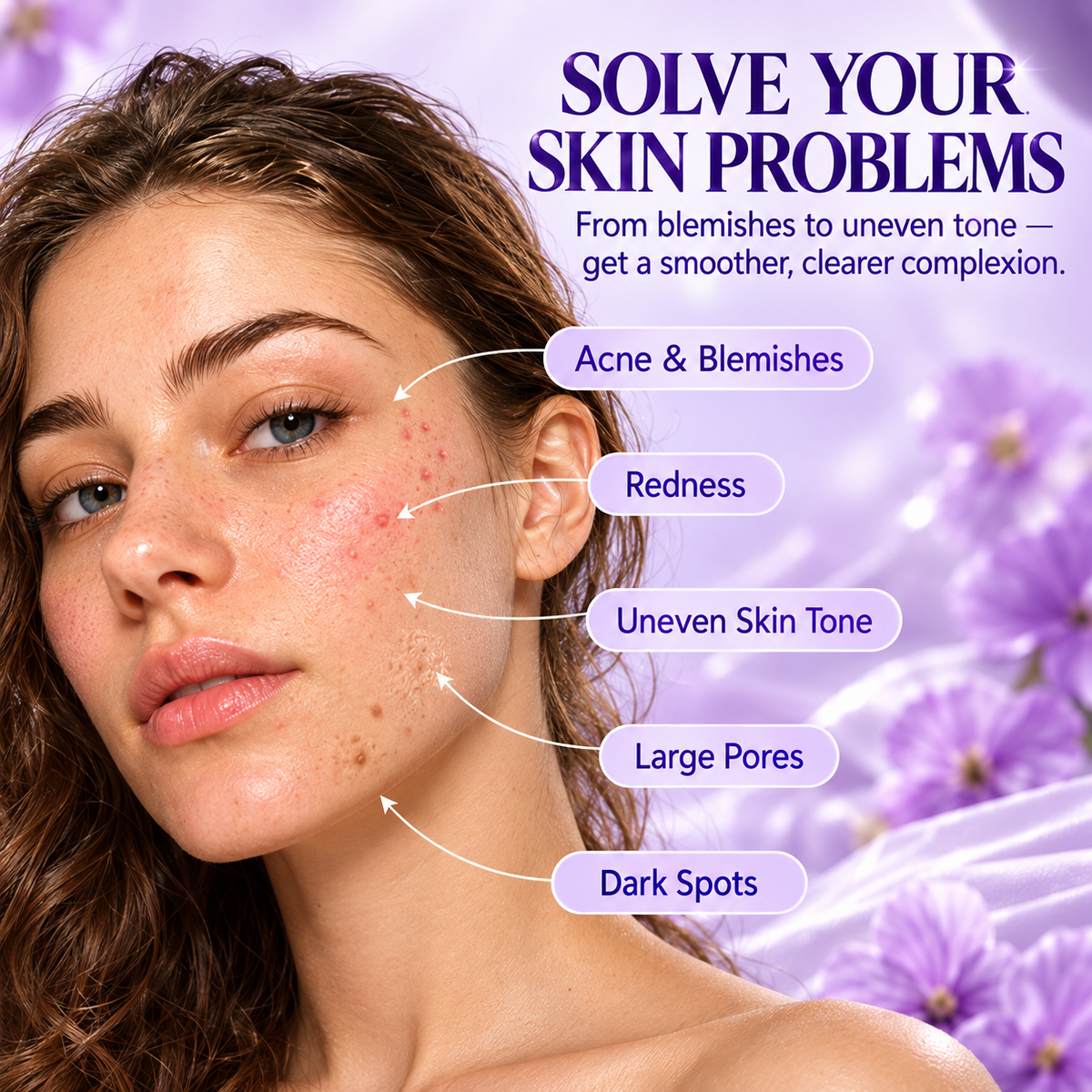 Full Coverage Concealer Cream | 24H Long Lasting Waterproof Concealer with Puff | Lightweight Flawless Concealer for Acne Dark Spots Under Eye