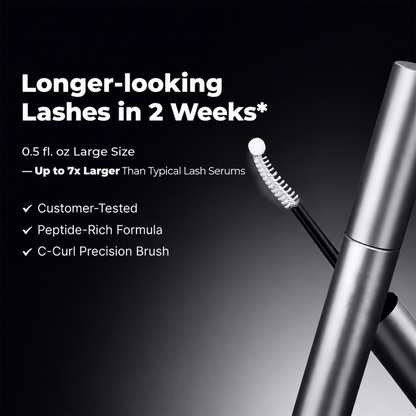 Eyelash Growth Serum- Safe & Gentle Lashes Care, Fuller, Thicker in 2 Weeks, Non-Prostaglandin