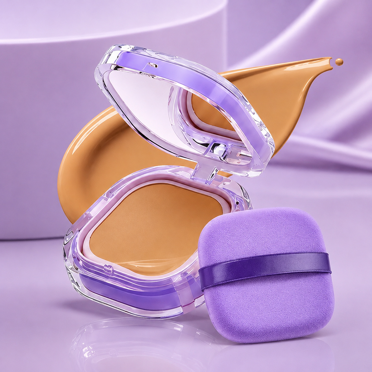 Full Coverage Concealer Cream | 24H Long Lasting Waterproof Concealer with Puff | Lightweight Flawless Concealer for Acne Dark Spots Under Eye