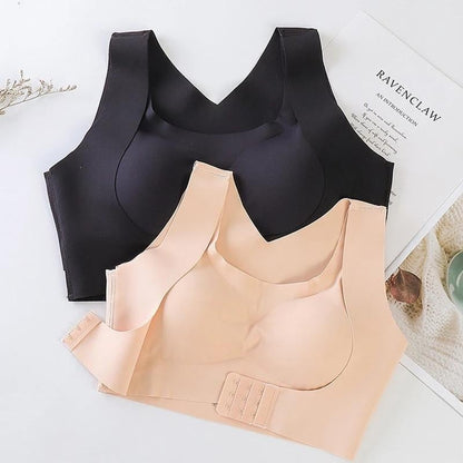 💕💕💕Cross Back Front Closure Wireless Posture Support Bra